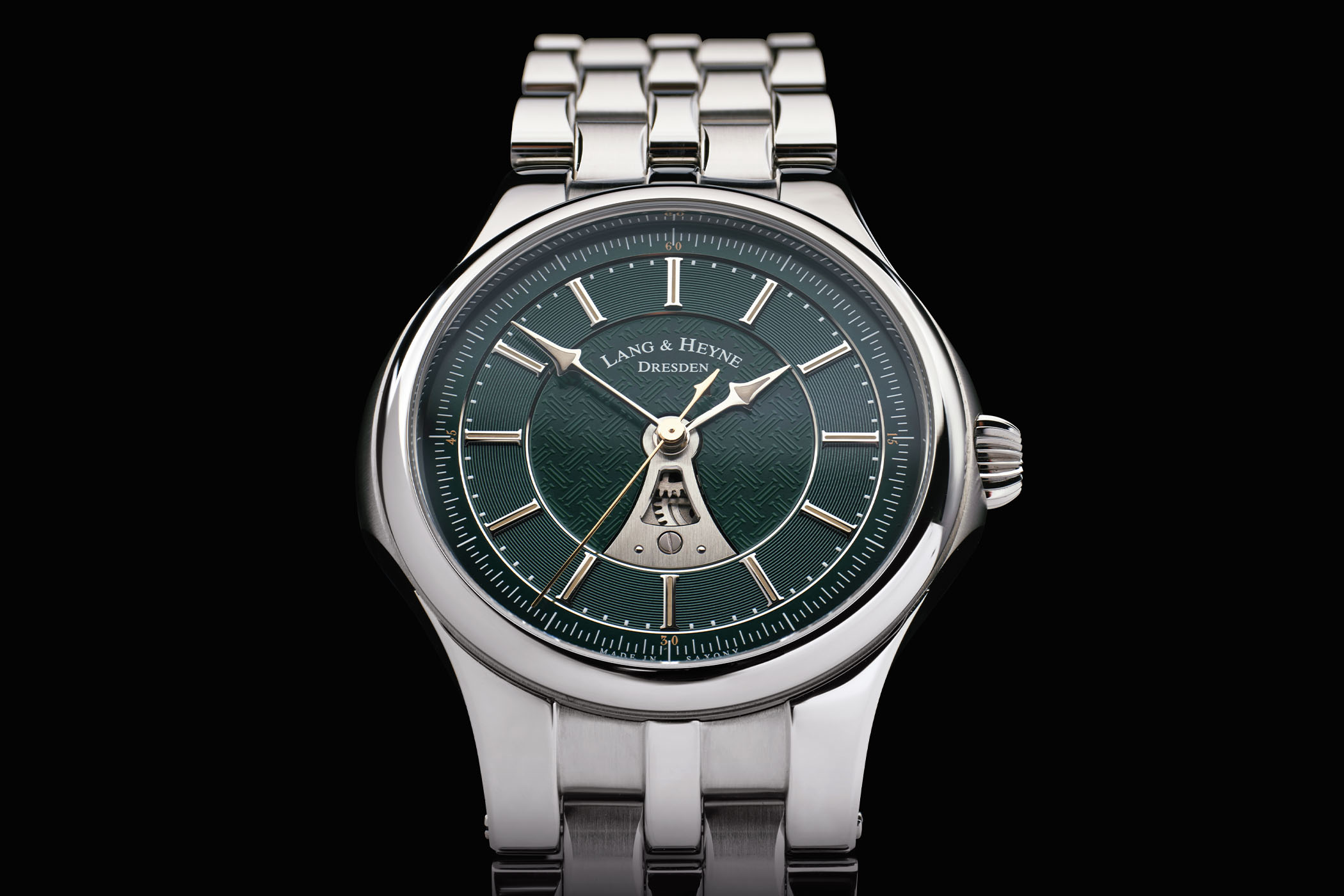 Lang & Heyne Hektor Sports Watch With Integrated Bracelet