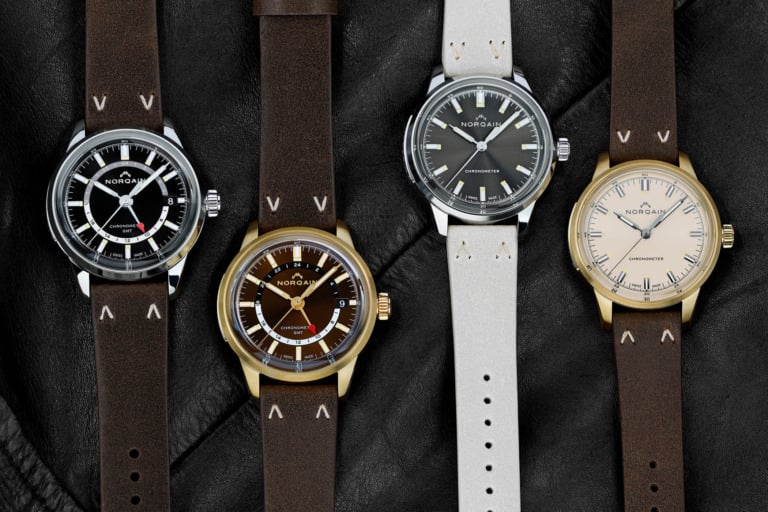 Norqain Freedom 60 GMT and Norqain Freedom 60 three-hand 39mm kenissi